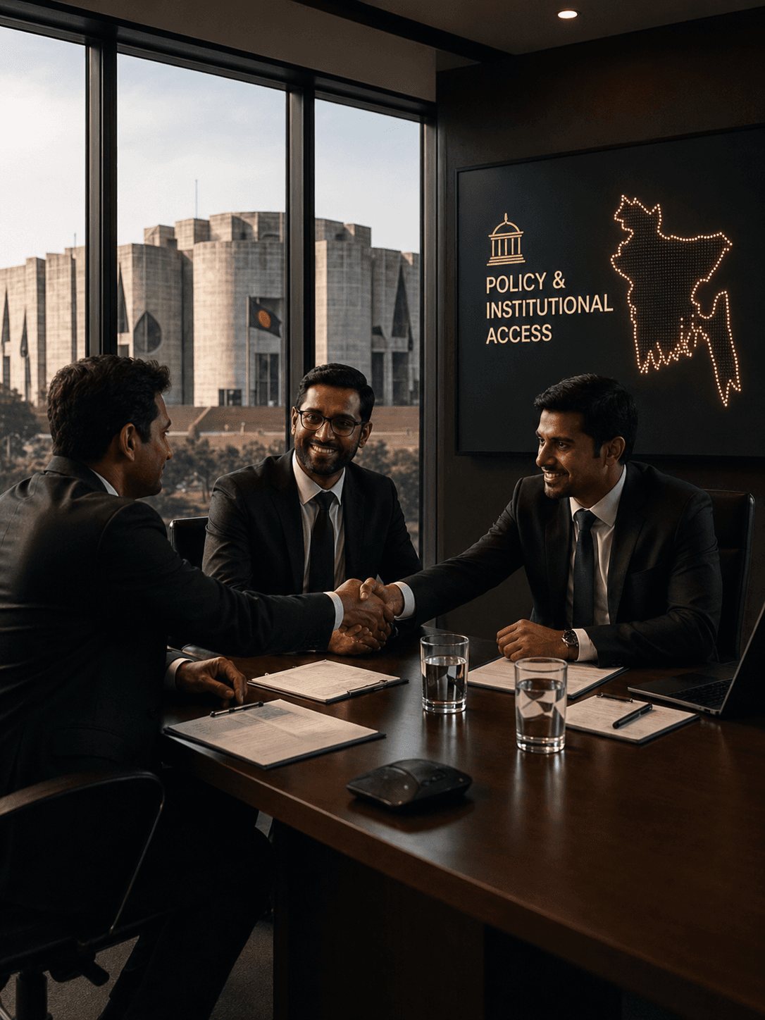 Policy and institutional access meeting with Bangladesh government view
